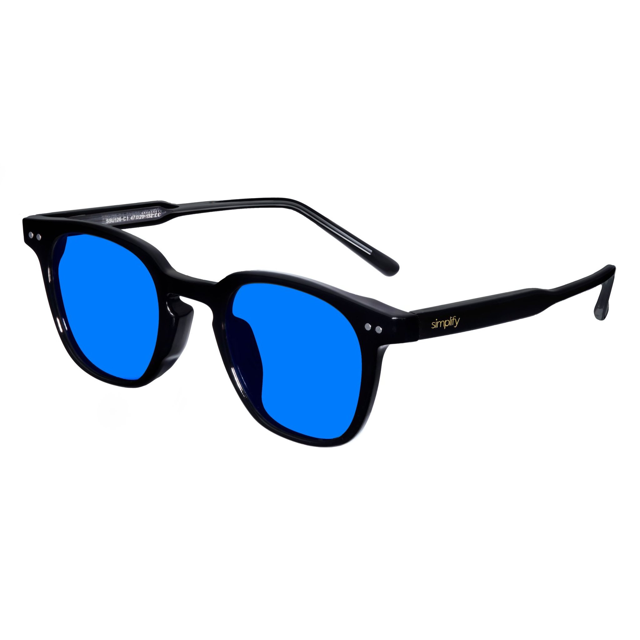 Negro/Azul
