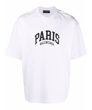 Camiseta blanca balenciaga sales