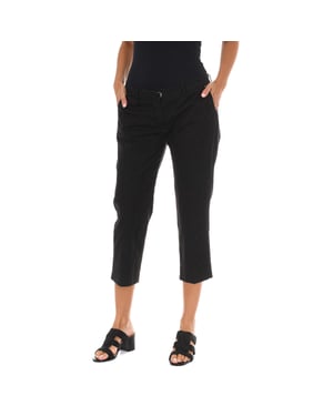 Pantalon pirata de tejido elástico 70DBF0508-O025 mujer