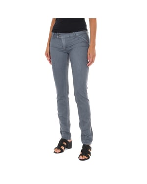 Pantalon reversible Largo con los bajos estrechos 10DBF0537-G208 mujer