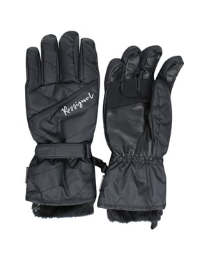 Guantes de esquí negros para mujer rossigmol laly impr