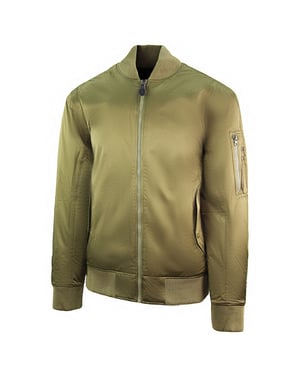 Nike manga larga cremallera chaqueta de bombardero de hombre de color caqui 443877 212