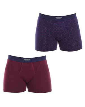 Pack de 2 bóxers Ocean hombre A5398 Bóxers hombre, Ropa interior hombre, Calzoncillos hombre