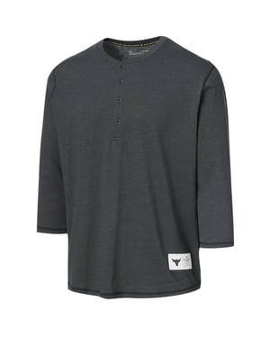 Under Armour X Project Rock 3/4 Camiseta gris - hombre