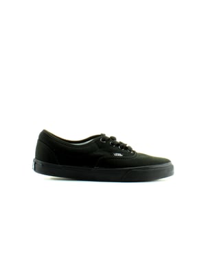 Vans fuera de la era de la pared lpe lienzo negro unisex encaje entrenadores jk6bka