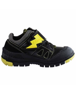 Pateadores trukka bolt botas negras clásicas para niños