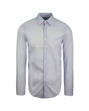 Lacoste Slim Fit Camisa azul claro para hombre