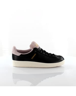 Adidas topanga para hombre limpio entrenadores negros