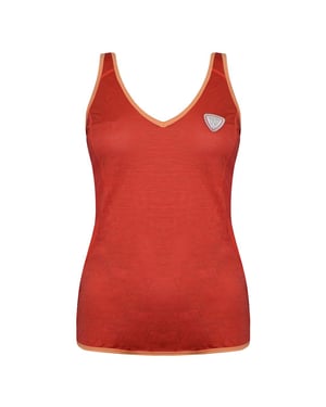 Rossignol Magic para mujeres naranja/camiseta sin mangas roja