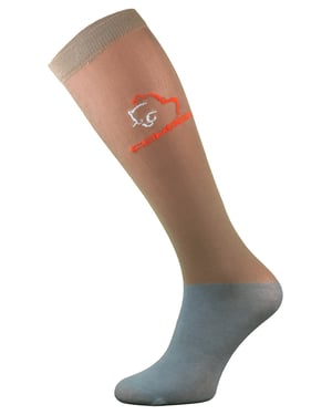 Comodo - Calcetines de microfibra hasta la rodilla para señoras que montan a caballo