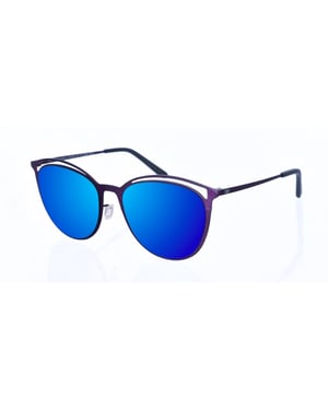 Gafas de sol de metal con forma ovalada Clarinha mujer