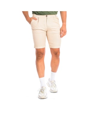 Bermuda con bajo de corte rectos TMB004-TL121 hombre