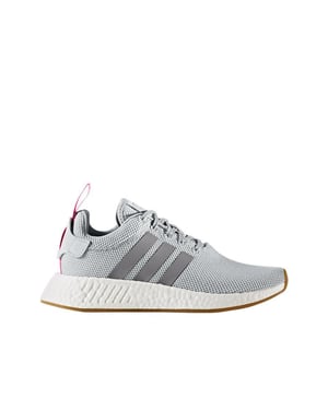 Adidas nmd_r2 entrenadores de carreras grises para mujer
