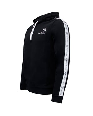 Sergio Tacchini hombre Devok Capiudad de sudadera con capucha grabada 038356 166