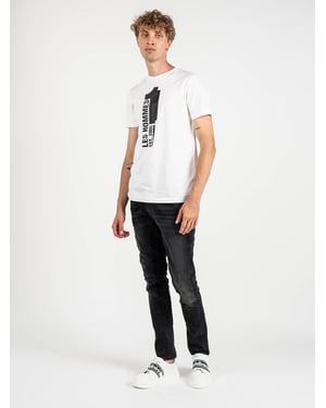 Camiseta Les Hommes Hombre Blanca