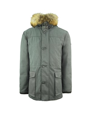 Packett London Down Relleno Arctic Mens Gray Invierno de invierno