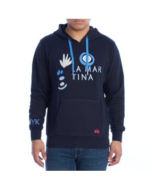 Hoodie Sudadera con Capucha Over Fit YMF309-FP568 Hombre