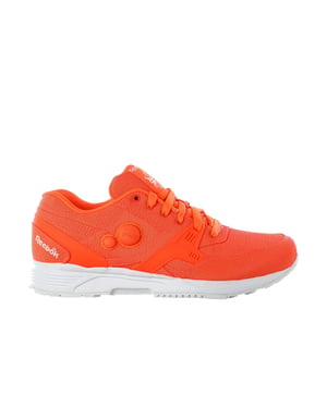 Reebok Pump Dual Tech Solar Lace-Up Orange Synthetic Men Running Trainers M46324