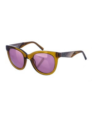 Gafas de sol de metal con forma ovalada SK0126S mujer