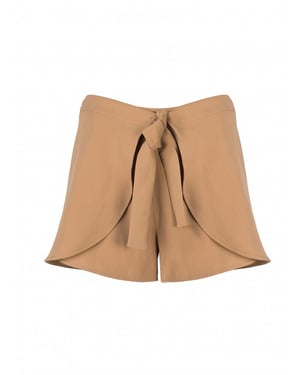 Armani Exchange Shorts Mujer Beige