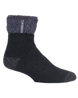 HEAT HOLDERS - Calcetines de cama para hombre con forro polar de lujo