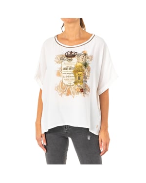 Camiseta Manga Corta y cuello redondo LWRE32 mujer