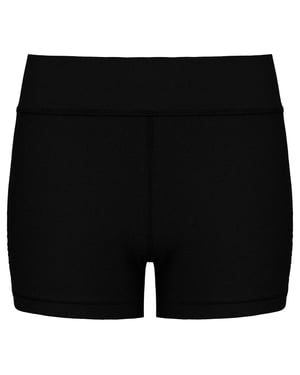 Under Armour Heatgear Mid-Rise Womens Black Shorts