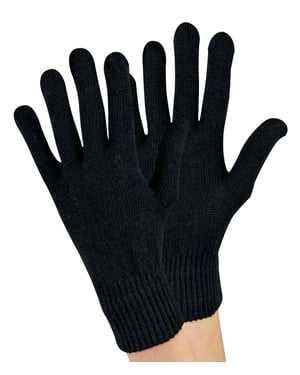 Guantes térmicos de lana de punto para mujer / mujer para tiempo frío