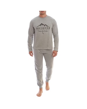 Pijama de invierno manga larga KLP4 hombre