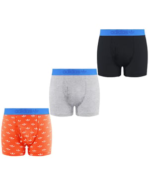 Calzoncillos de algodón Adidas 3-Pack Comfort Flex Multicolor para Hombre