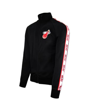 Chaqueta de pista para hombres de Mitchell & Ness Nba Miami Heat