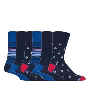 Gentle Grip - Calcetines no elásticos Gentle Grip 6 pares - MGG549