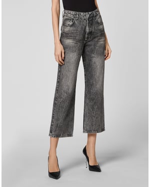 Pantalones Vaqueros Loose Fit Iconic Plein