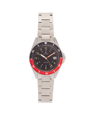 Reloj Automático Heritor Calder de Acero Inoxidable