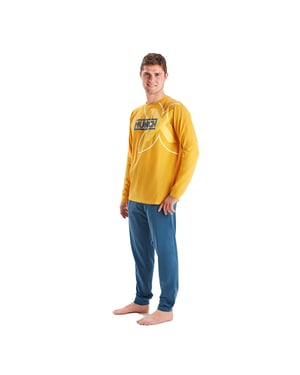 Pijama de Invierno manga larga cuello redondo MU1 hombre