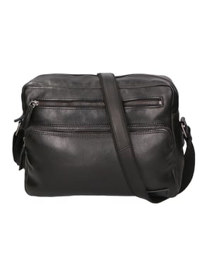 Santini bolsa de hombro unisexo BLACK