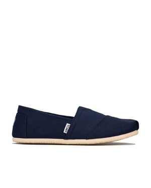 Toms Alpargatas Blue Mens Plimsolls