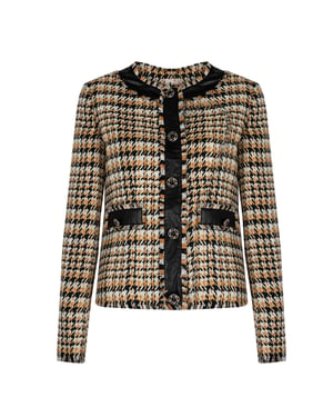 Liu Jo Chaqueta de mujer negro, amarillo