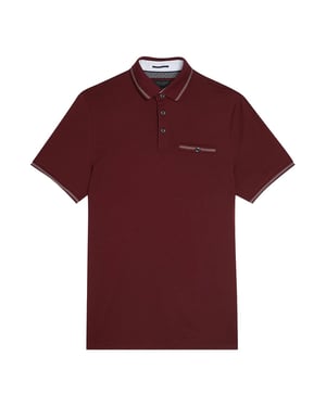 Polo Ted Baker Tortila Granate para Hombre