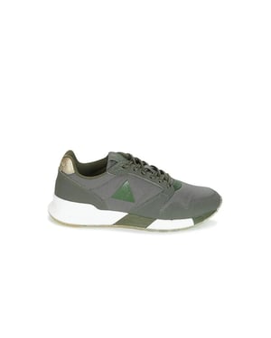 Le coq sportif omega x entrenadores grises metálicos para mujer