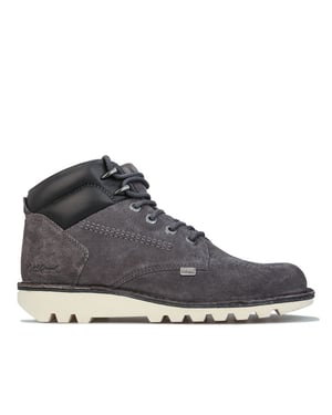 Botas de piel Kickers Kick Rover Grises para hombre