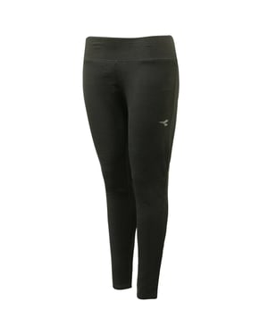 Diadora Nero STC Leggings negros para mujeres