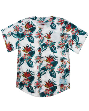 Camisa de Mitchell & Ness Raptors Floral Print Men