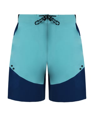 Gymshark Board para hombre pantalones cortos de baño azules