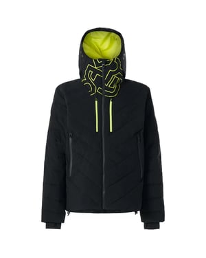 Oakley Great Scott aislado 2L 15K Zip Up Mens Black Jacket 412781 02e