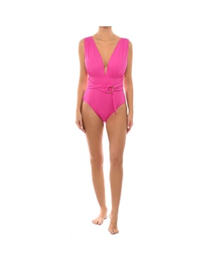 Bañador de escote en V MM7M761 mujer