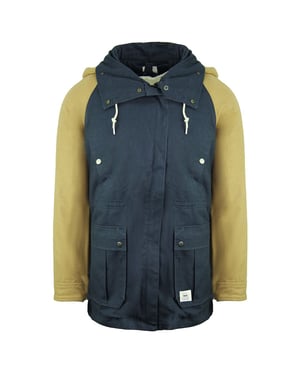Vans fuera de la pared manga larga cremallera marrón marrón sonora sonora chaqueta v2zcind