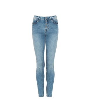 Guess Vaqueros Skinny de mujer azul