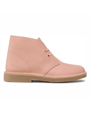 Botas Clarks Originals Desert 2 Rosa para mujer