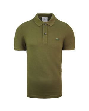 Lacoste Slim Fit de manga corta Collared Polo Mens Polo Ph4012 UXF